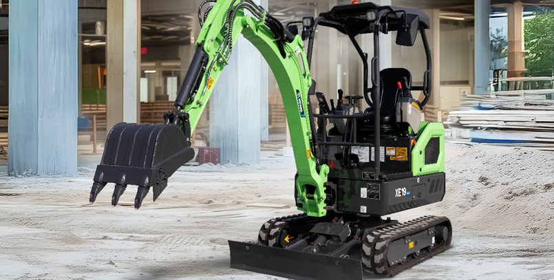 Mini excavadora eléctrica XCMG XE19EV - Imagen 3